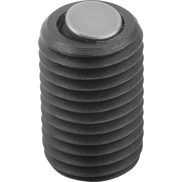 Self-Aligning Pads With O-Ring, Form:C Carbon Steel, Comp:Tool Steel